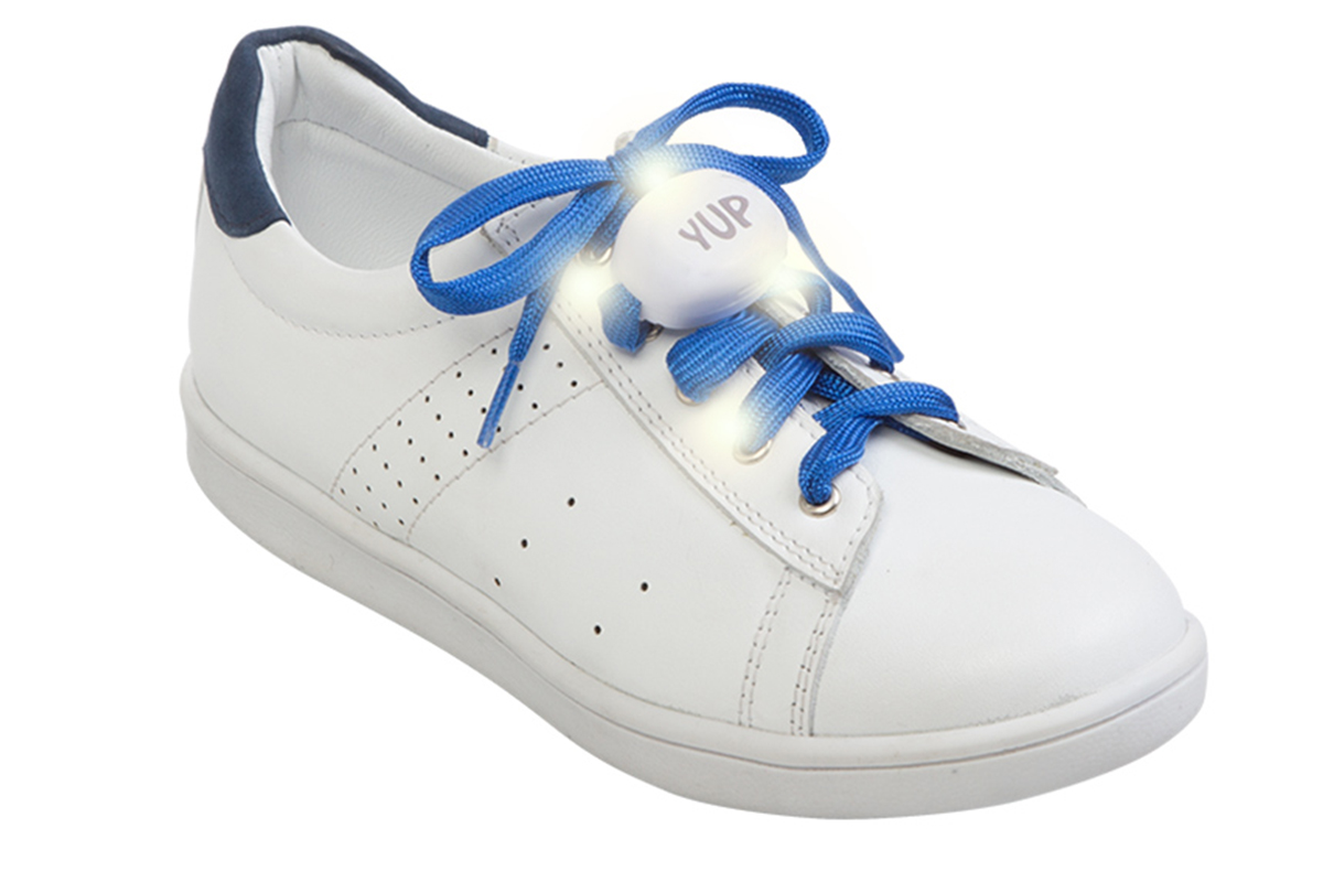 SNEAKER ΜΕ ΦΩΤΕΙΝΑ ΚΟΡΔΟΝΙΑ LED WHITE Αγόρι > Παπούτσια > Casual/Sneakers/Πάνινα