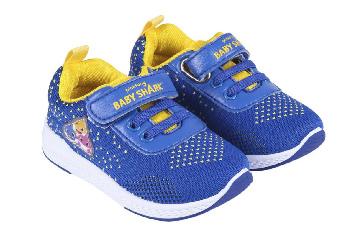 MICKEY ΠΑΙΔΙΚΑ SNEAKERS BABY SHARK 4838 LIGHT BLUE Αγόρι > Παπούτσια > Casual/Sneakers/Πάνινα