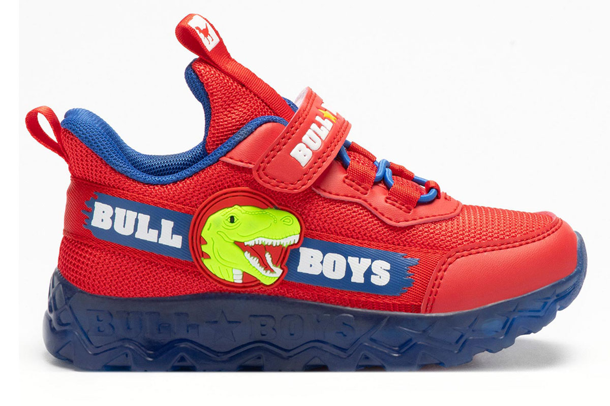 ΠΑΙΔΙΚΑ SNEAKERS BULL BOYS T-REX AL4507 RS01 RED Αγόρι > Παπούτσια > Casual/Sneakers/Πάνινα