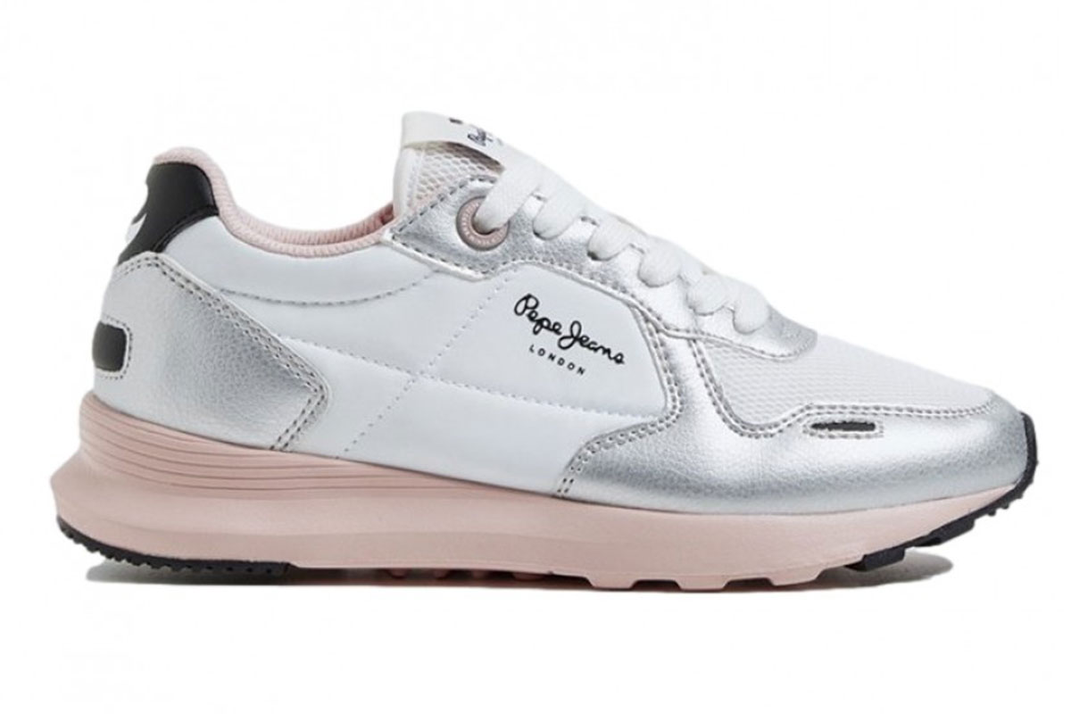 PEPEJEANS ΠΑΙΔΙΚΑ SNEAKERS PGS30525 934 WHITE Κορίτσι > Παπούτσια > Casual/Sneakers/Πάνινα