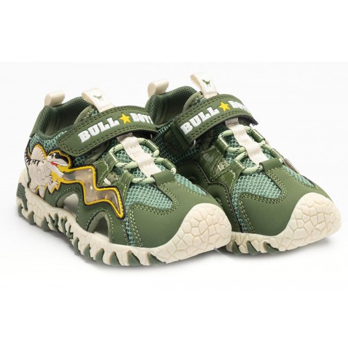 KIDS SHOE SANDALS BULL BOYS SPINOSAURO CL4533 VE41 WITH LIGHTS