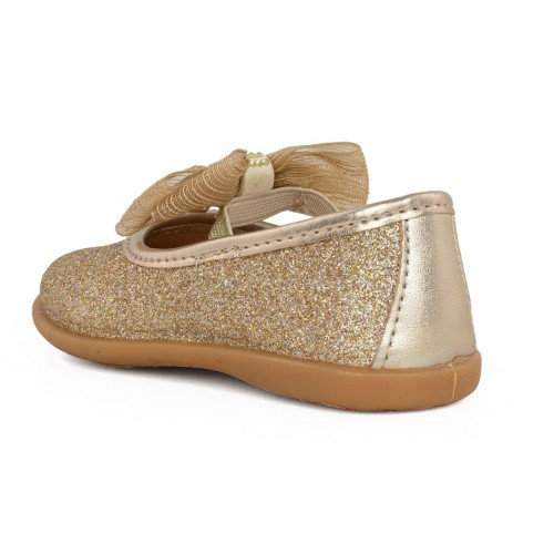 KIDS CONGUITOS MARY JANES GLITTER WITH BOW NVS10273