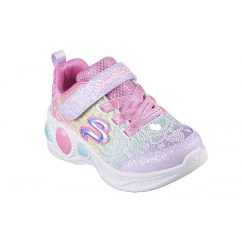 KIDS SPORT SHOES SKECHERS PRINCESS WISHES 302686N MLT WITH LIGHTS