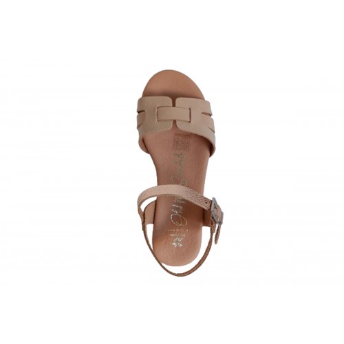 KIDS LEATHER SANDALS OH MY SANDALS 5517 NUDE