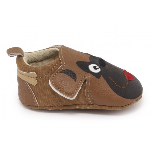INFANTS SHOES YUP BROWN PUPPY