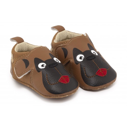 INFANTS SHOES YUP BROWN PUPPY