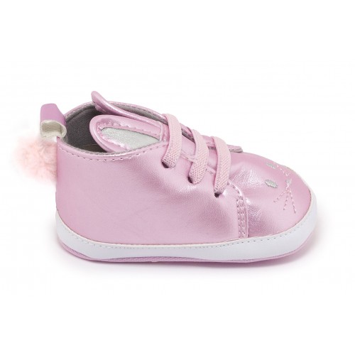 INFANTS SHOES YUP PINK BUNNY