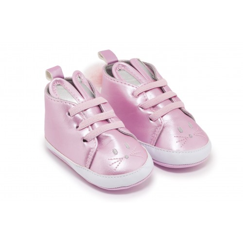 INFANTS SHOES YUP PINK BUNNY