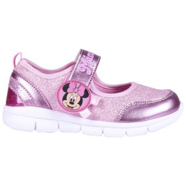 KIDS SNEAKERS MINNIE MOUSE PINK GLITTER