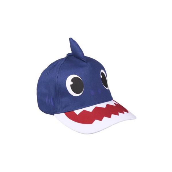 KIDS CAP PREMIUM 3D BABY SHARK BLUE