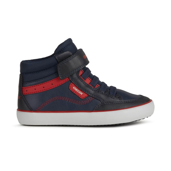 GEOX LOW BOOTS J165CB 054FU C0735 NAVY RED