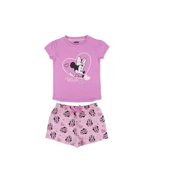 KIDS PIJAMAS FOR GIRLS MINNIE MOUSE PINK