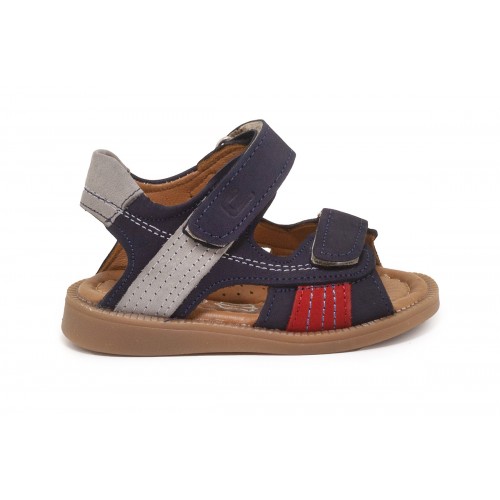 BABY ANATOMIC LEATHER SANDALS SCRATS STRIPES
