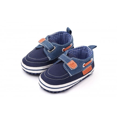 BABY SHOES CHILDRENLAND NAVY