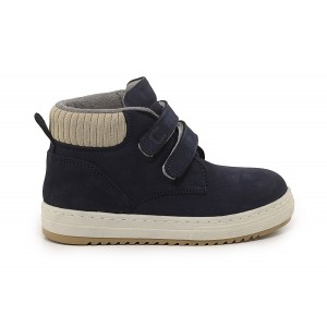 KIDS LEATHER LOW BOOTS 2 VELCRO