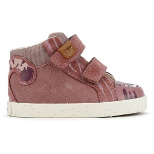 KIDS LOW BOOTS GEOX PINK SUEDE B26D5C 0CL22 C8007