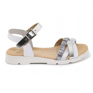 KIDS LEATHER SANDALS OH MY SANDALS 5300 BLANCO